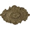 Ekena Millwork Strasbourg Ceiling Medallion, Hand-Painted Mississippi Mud Crackle, 30 1/2"W x 20"H x 1 1/2"P CM30SGMMC - alternate 1